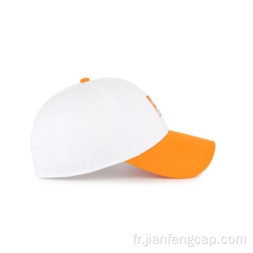 Casquette de baseball haut de gamme 100% coton brossé